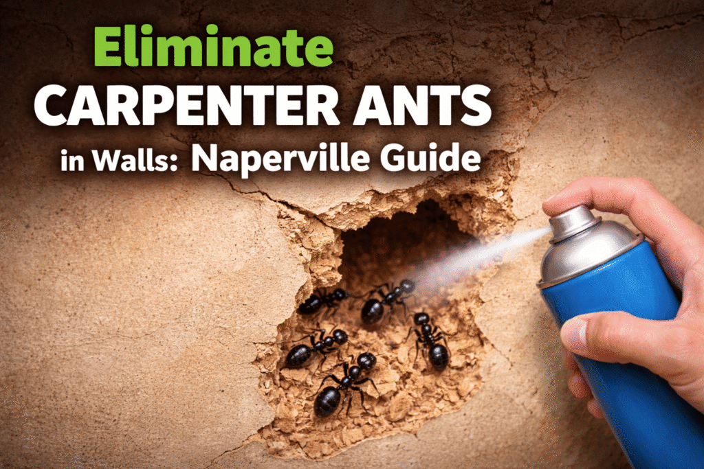 Eliminate Carpenter Ants in Walls: Naperville Guide