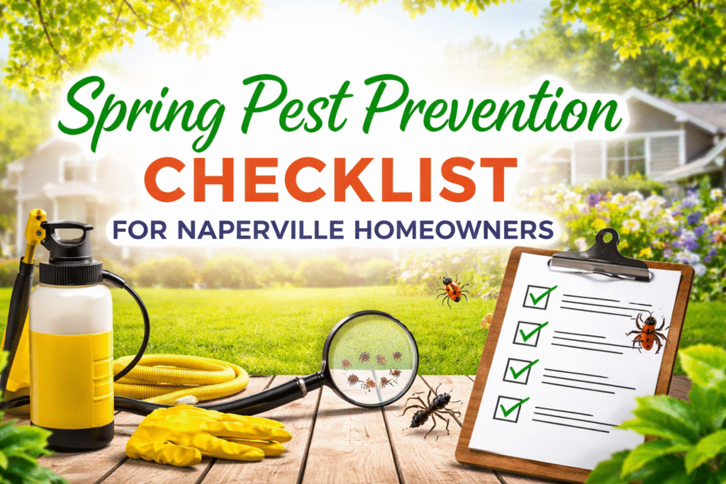 Spring Pest Prevention Checklist for Naperville Homeowners
